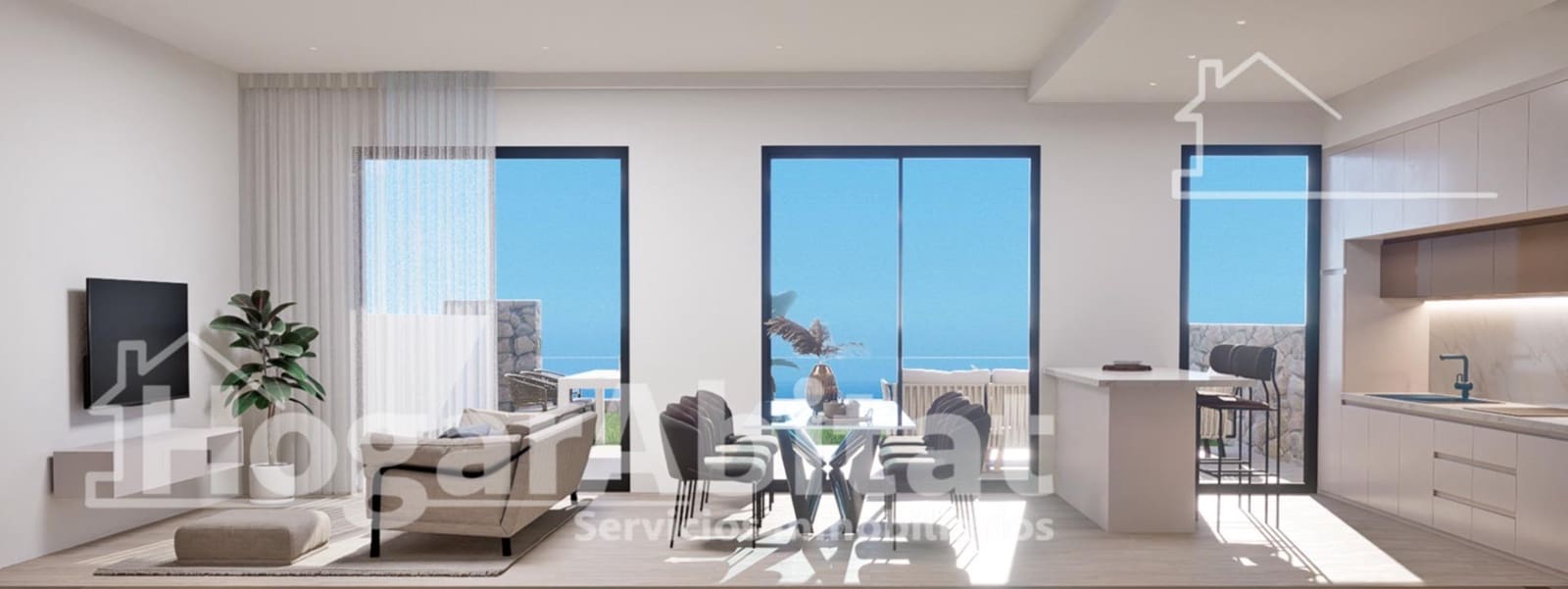 2 quarto Apartamento para venda em Finestrat com piscina garagem - 379 900 € (Ref: 9016206)
