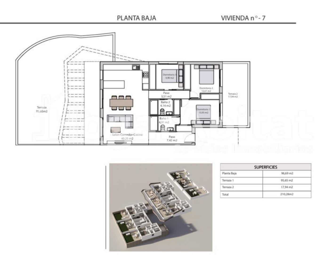 2 quarto Apartamento para venda em Finestrat com piscina garagem - 379 900 € (Ref: 9016206)