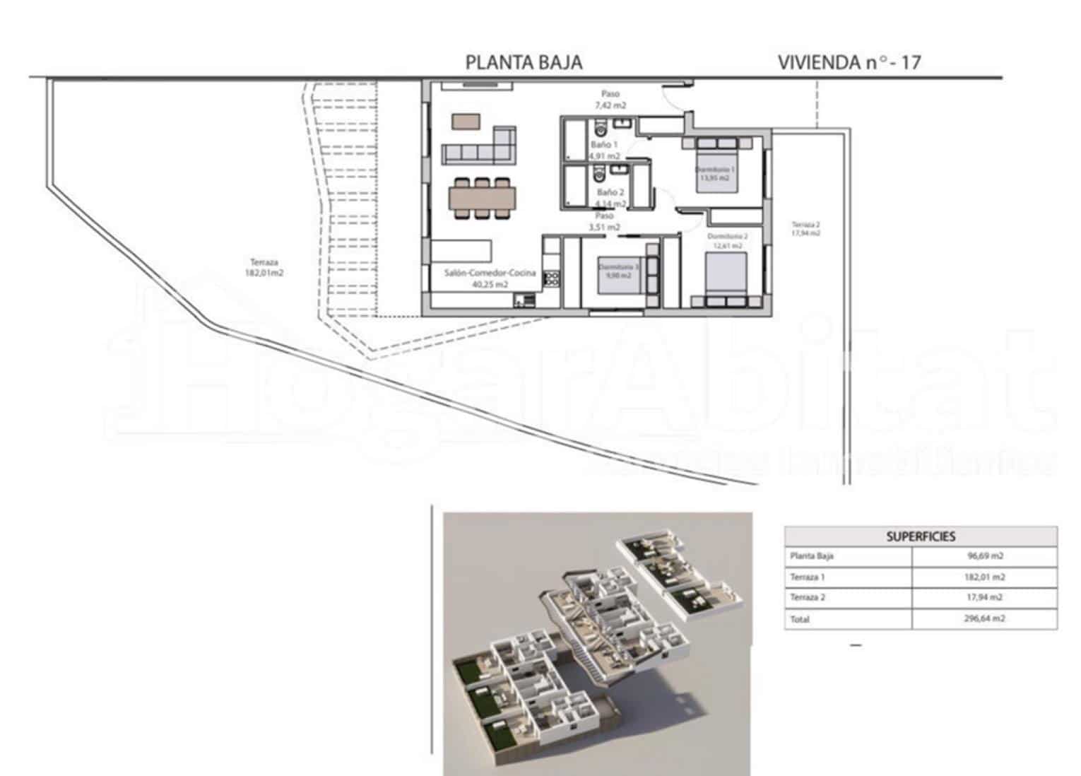 2 quarto Apartamento para venda em Finestrat com piscina garagem - 379 900 € (Ref: 9016206)