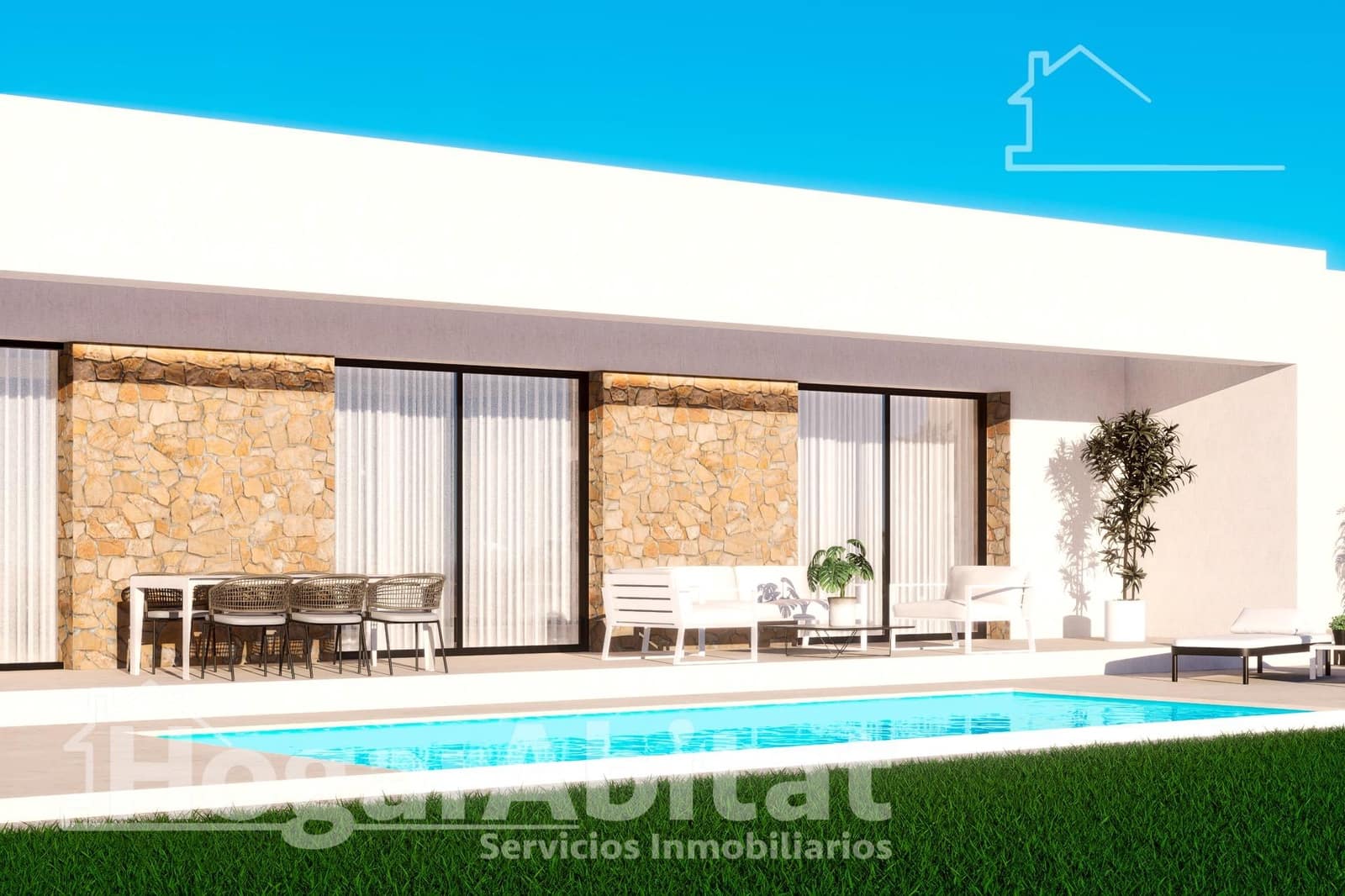 3 bedroom Villa for sale in Finestrat with pool garage - € 599,900 (Ref: 9016207)