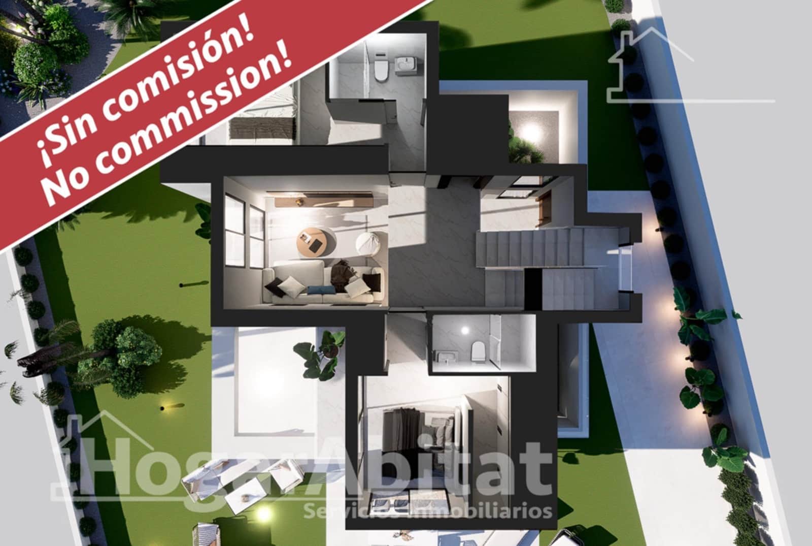 3 bedroom Villa for sale in Finestrat with pool garage - € 699,900 (Ref: 9016208)