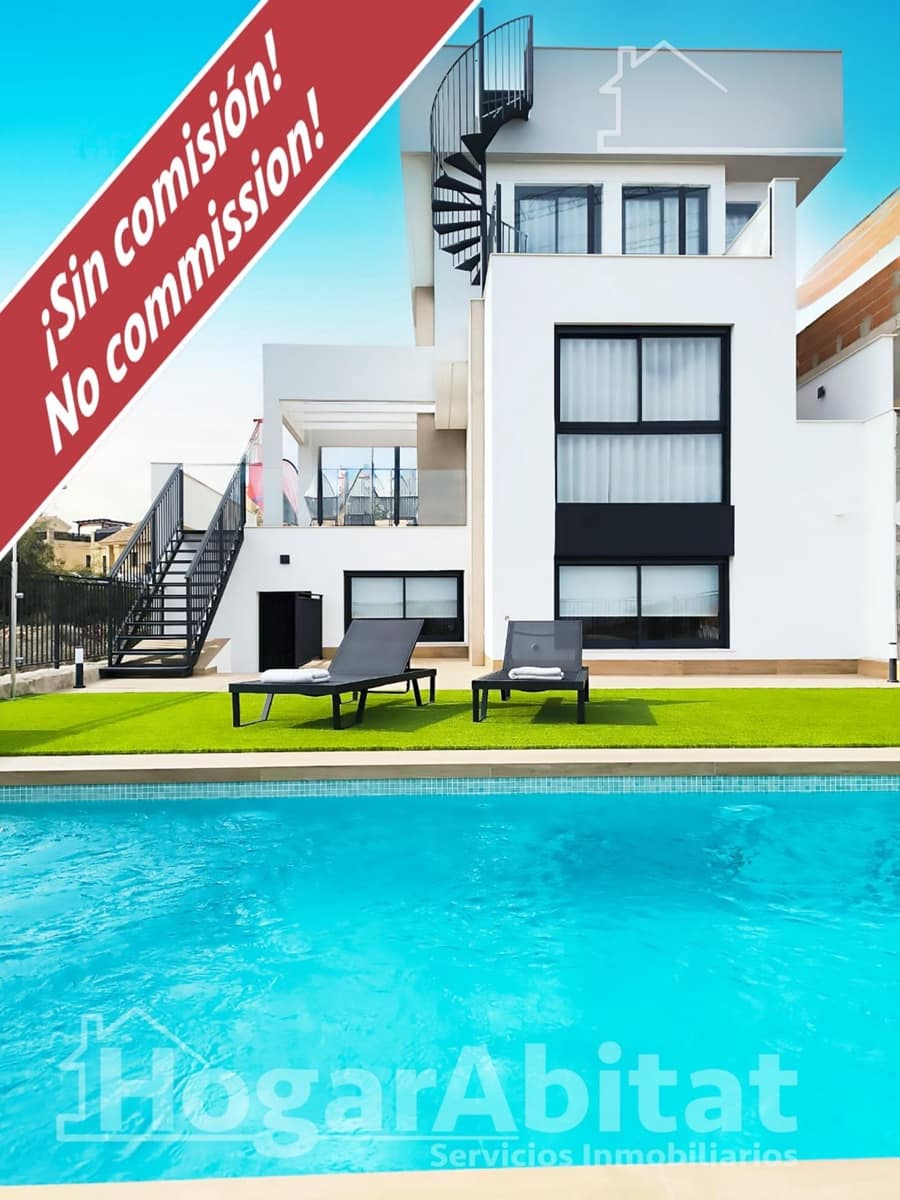 3 sypialnia Willa na sprzedaż w Algorfa z basenem garażem - 520 000 € (Ref: 9016209)