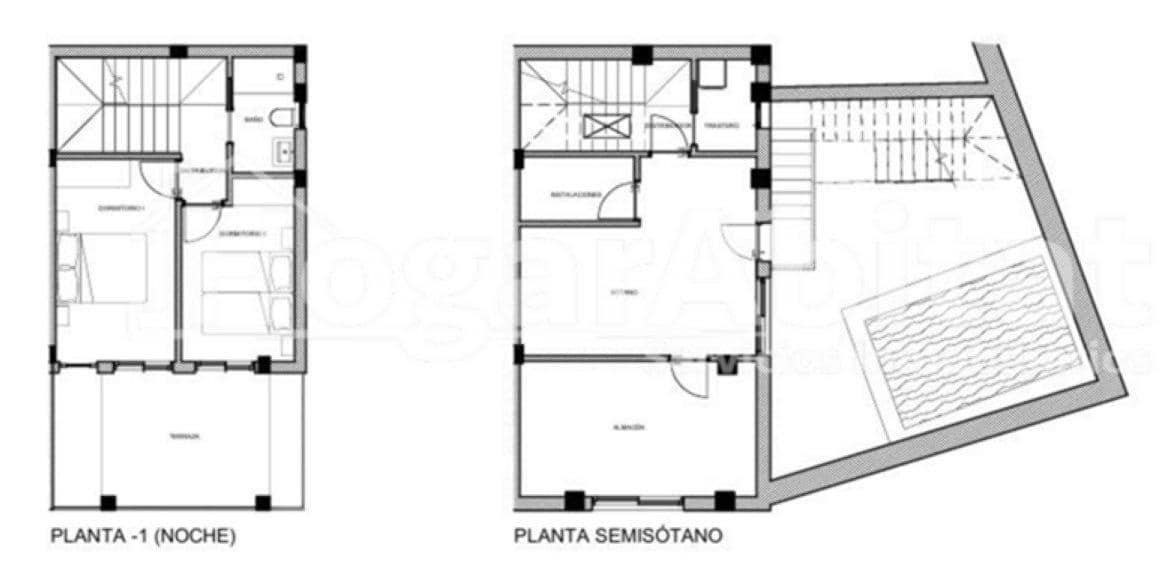 3 soverom Rekkehus til salgs i Algorfa med svømmebasseng garasje - € 465 000 (Ref: 9016210)