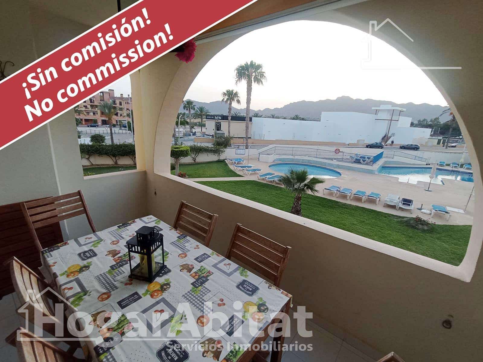 2 bedroom Flat for sale in San Juan de los Terreros with pool - € 167,000 (Ref: 9018399)