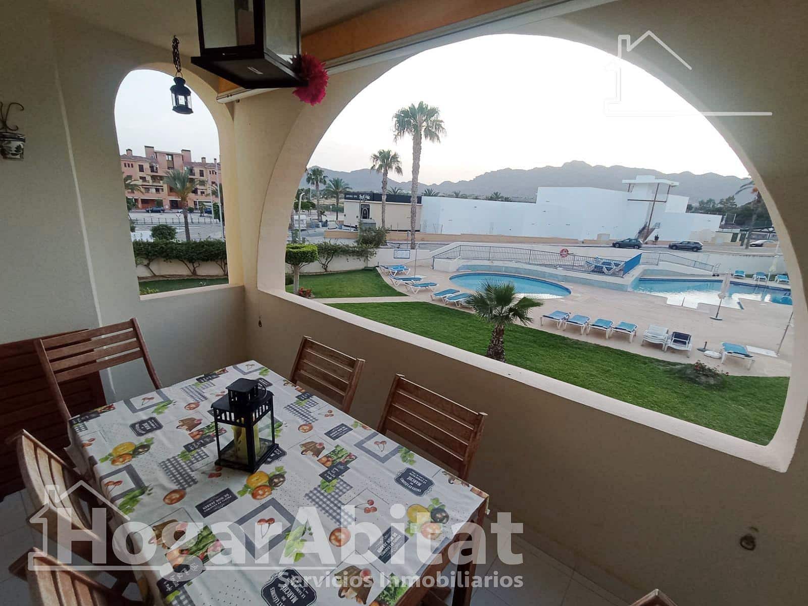 2 bedroom Flat for sale in San Juan de los Terreros with pool - € 167,000 (Ref: 9018399)