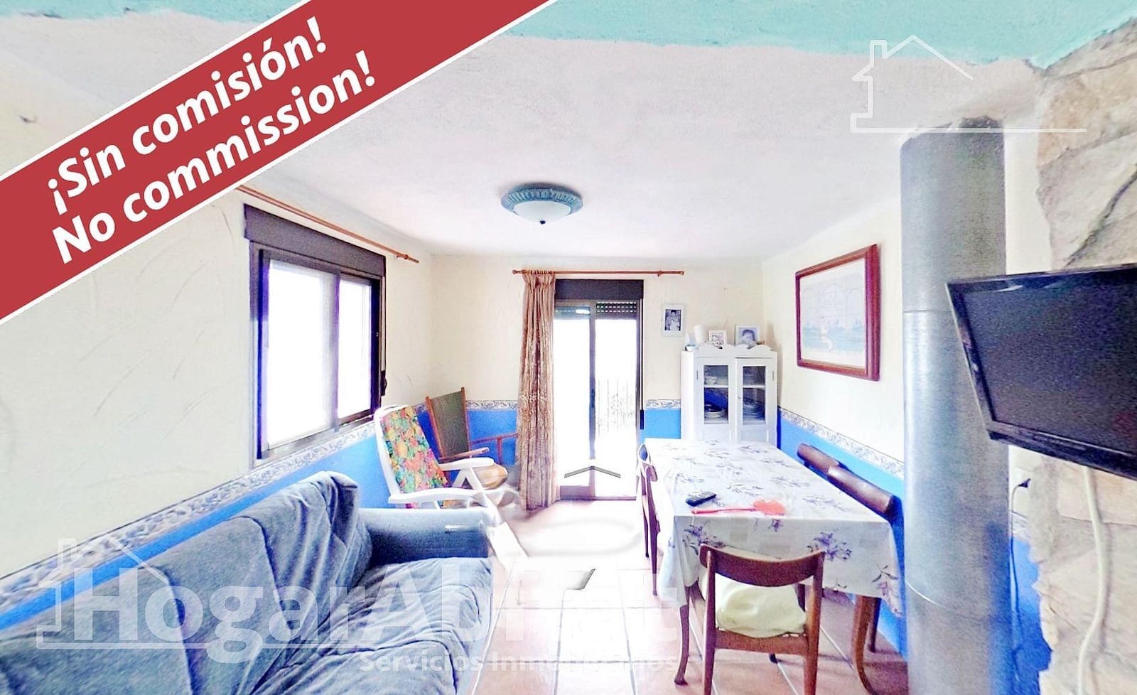 2 soveværelse Byhus til salg i L'Alcudia de Veo - € 57.000 (Ref: 9036660)