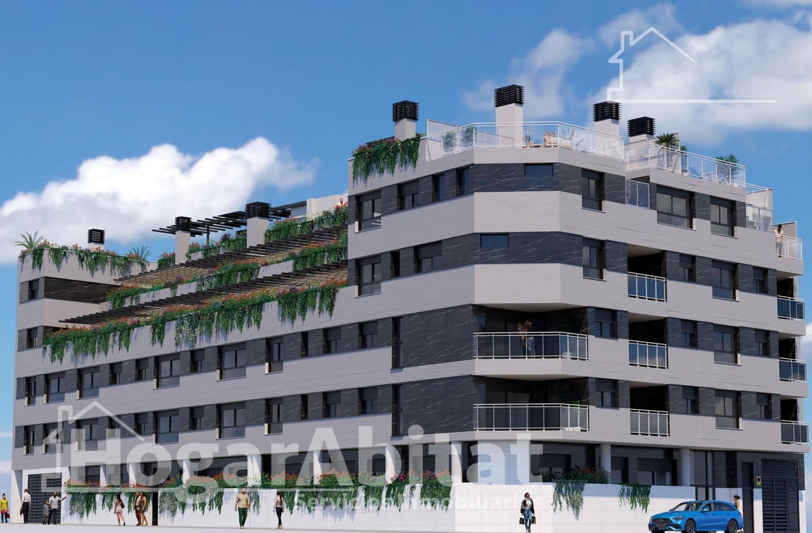 2 bedroom Flat for sale in Castello de la Plana - € 221,569 (Ref: 9042293)