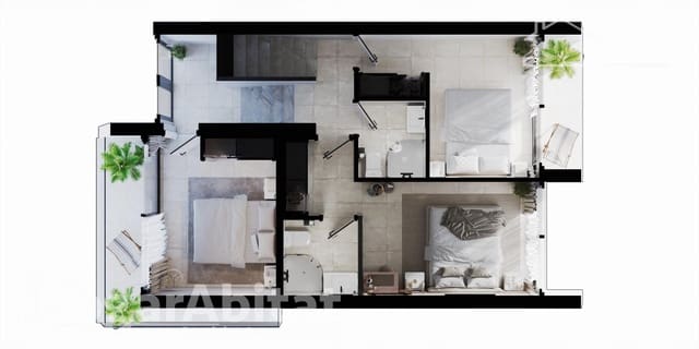 3 Zimmer Reihenhaus zu verkaufen in Cometa - Carrió, Calpe / Calp mit Pool Garage - 755.000 € (Ref: 9077988)