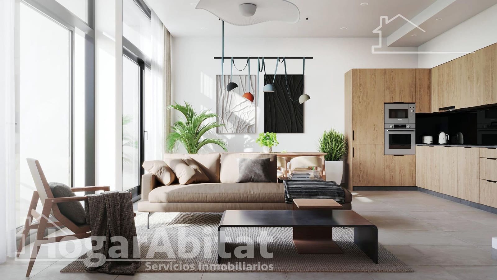 3 soveværelse Rækkehus til salg i Calpe / Calp med swimmingpool garage - € 755.000 (Ref: 9077988)