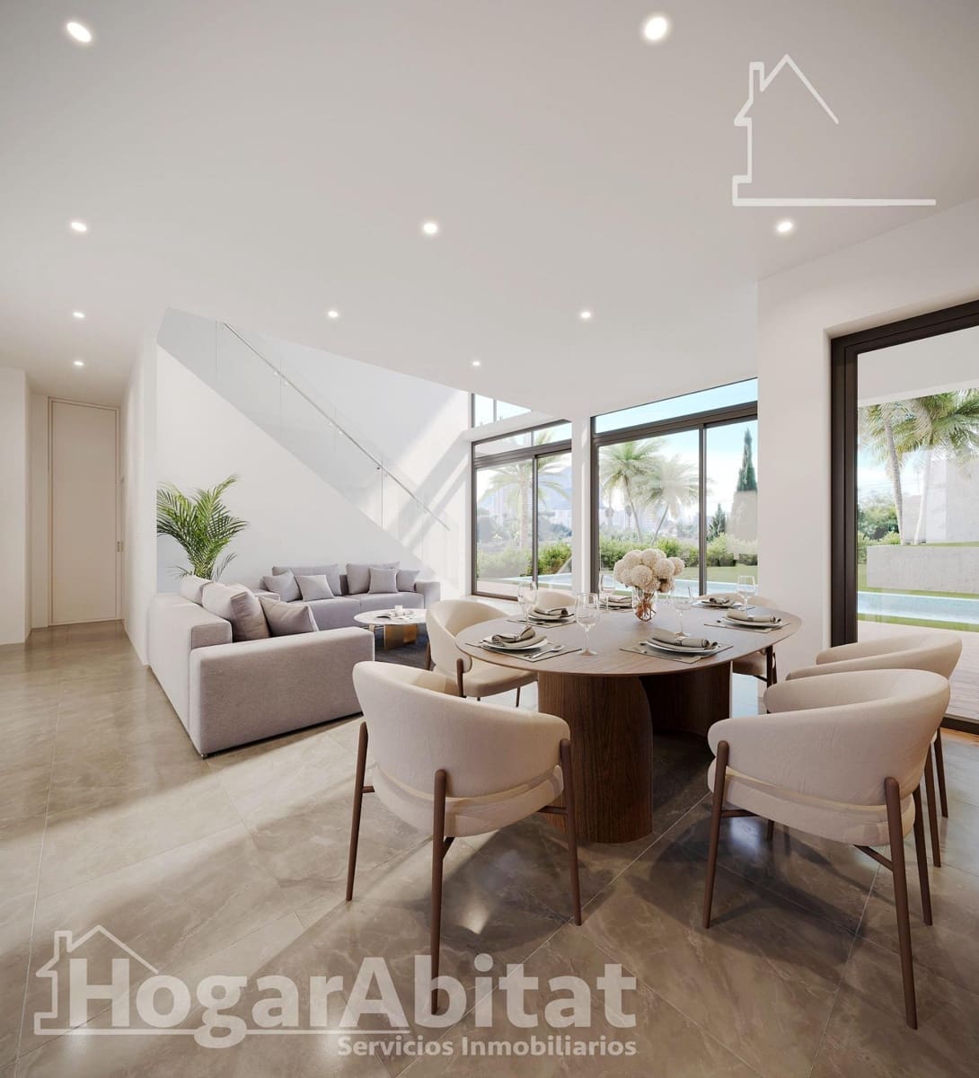 3 sypialnia Willa na sprzedaż w Calpe / Calp z basenem garażem - 1 099 000 € (Ref: 9077993)