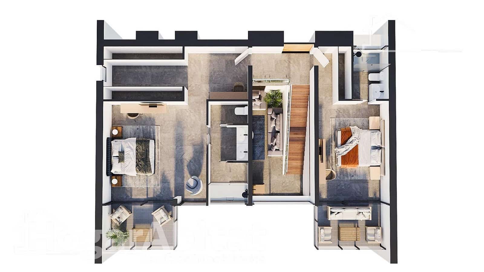 3 sypialnia Willa na sprzedaż w Calpe / Calp z basenem garażem - 1 099 000 € (Ref: 9077993)