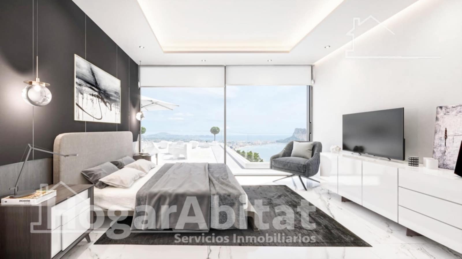 4 quarto Moradia para venda em Calpe / Calp com piscina garagem - 1 550 000 € (Ref: 9108747)