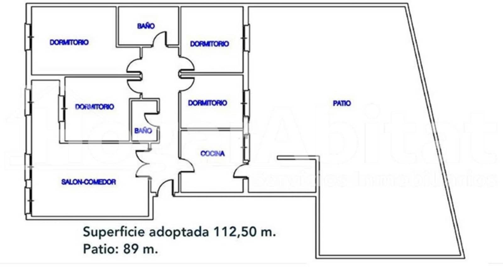 4 soveværelse Lejlighed til salg i Roquetas de Mar - € 170.000 (Ref: 9208363)