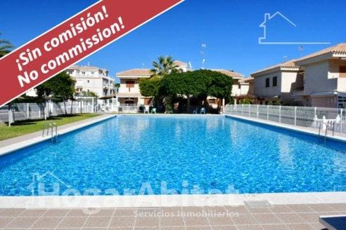 3 soverom Rekkehus til salgs i Playa Flamenca, Orihuela med garasje - € 239 000 (Ref: 9252041)