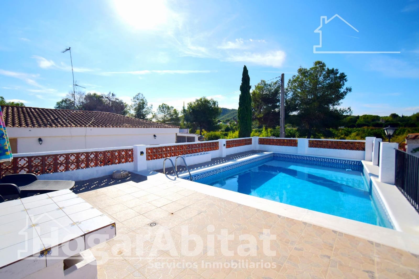 3 sypialnia Willa na sprzedaż w Vilamarxant / Villamarchante z basenem garażem - 257 500 € (Ref: 9341241)