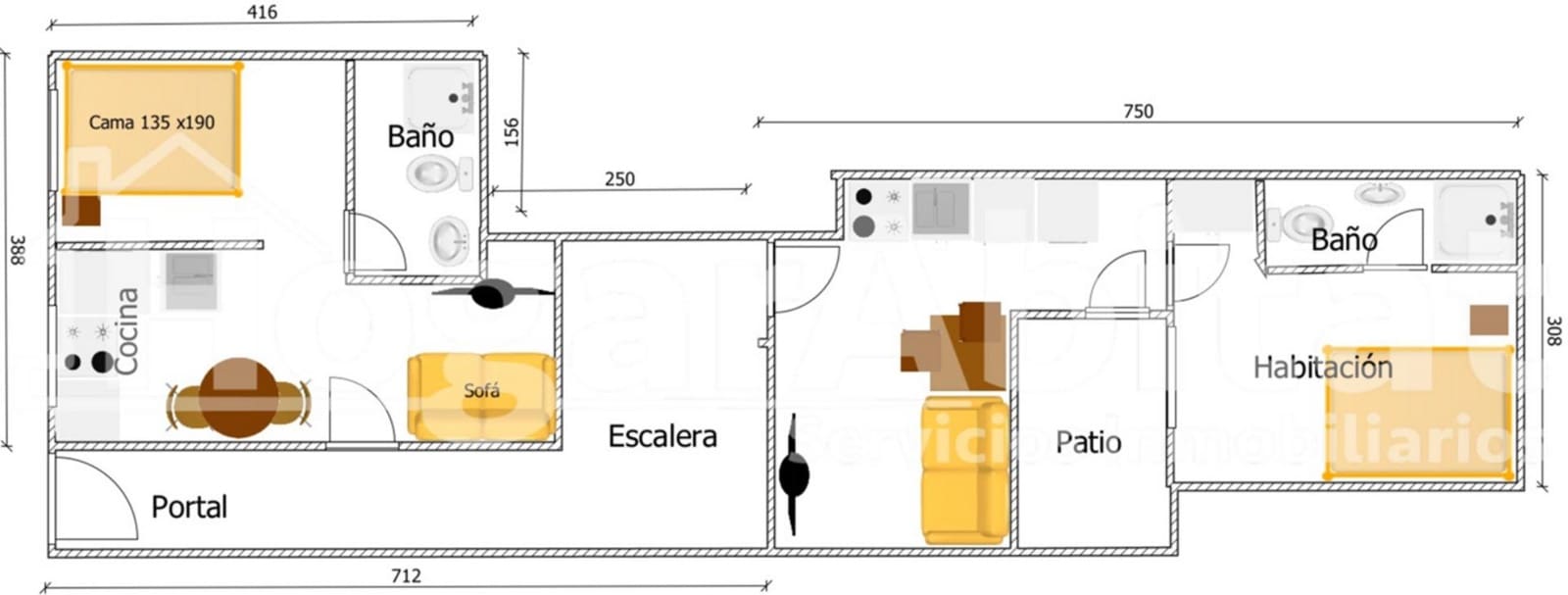 5 chambre Maison de Ville à vendre à Almassora / Almazora - 240 000 € (Ref: 9343861)