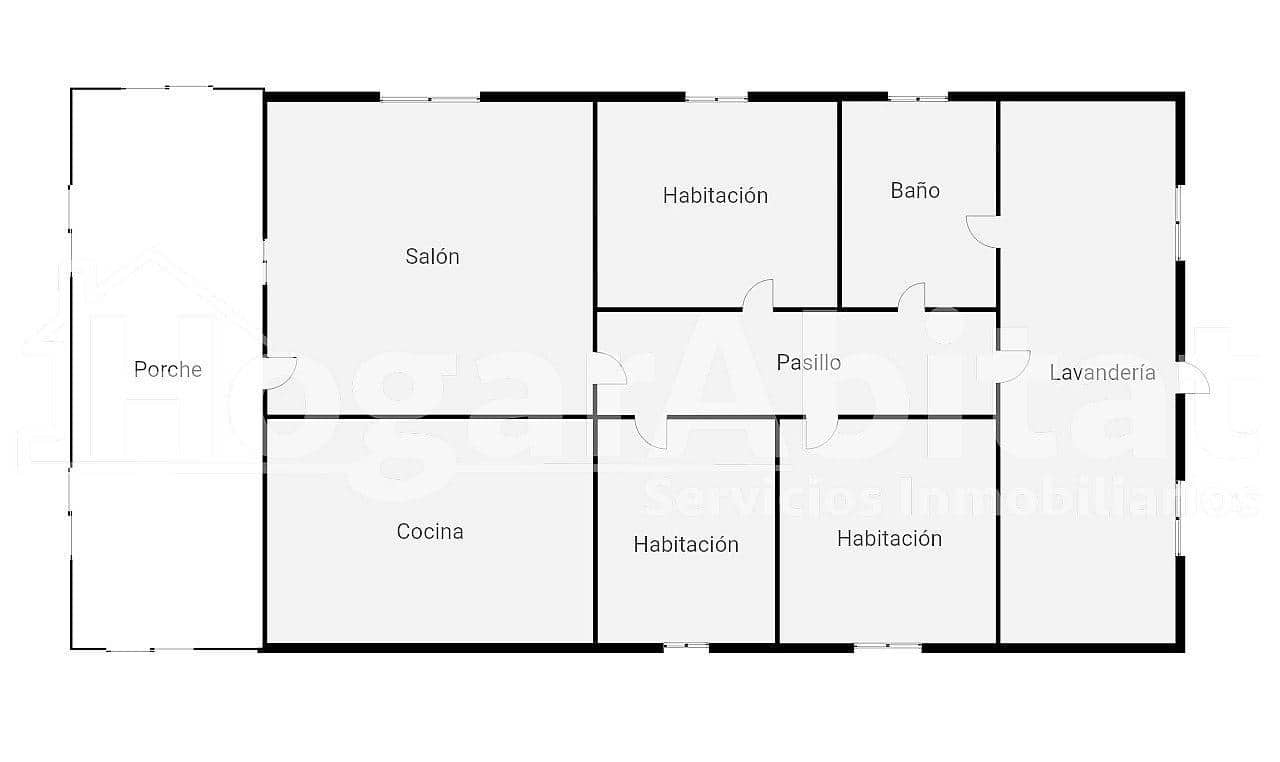 5 sovrum Villa till salu i Oliva med pool garage - 295 000 € (Ref: 9353652)