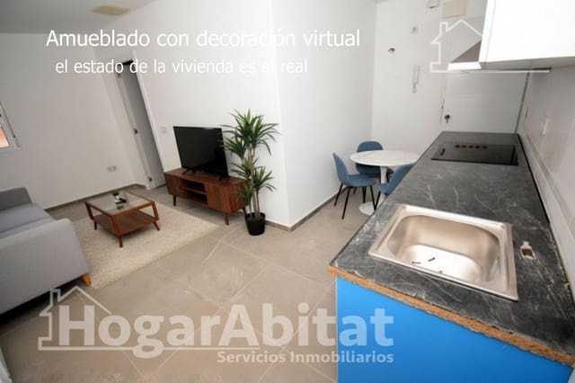 1 soverom Leilighet til salgs i Centro, Castelló de la Plana - € 84 500 (Ref: 9355900)