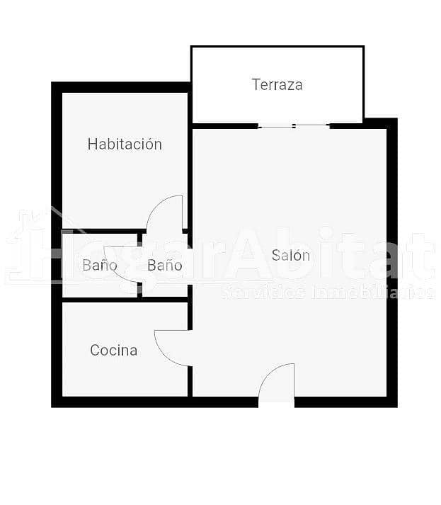 1 slaapkamer Flat te koop in Bellreguard - € 156.000 (Ref: 9362362)