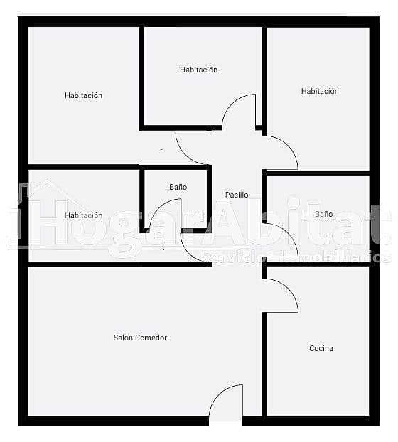 4 bedroom Flat for sale in Castello de la Plana with garage - € 215,000 (Ref: 9367555)