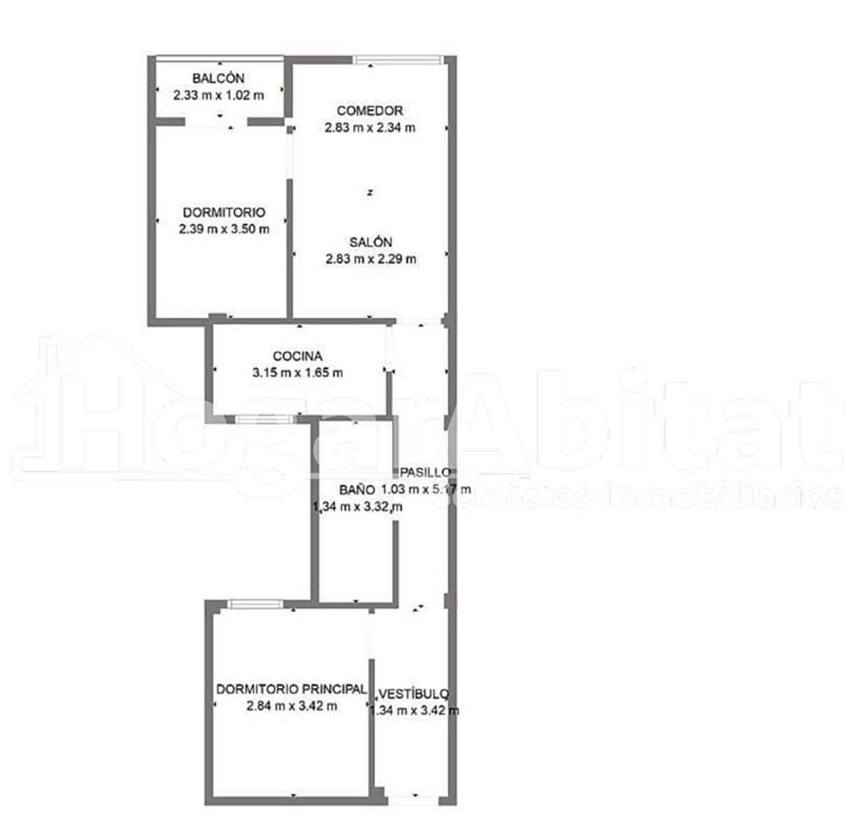 2 soverom Leilighet til salgs i Valencia by - € 140 000 (Ref: 9367558)