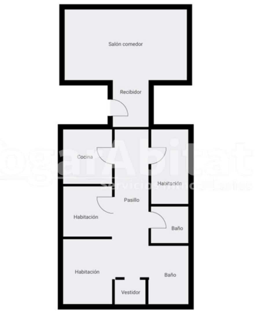 3 soveværelse Lejlighed til salg i Les Alqueries / Alquerias del Nino Perdido - € 155.000 (Ref: 9375364)