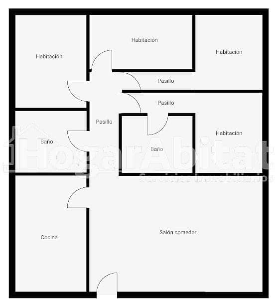 4 sypialnia Mieszkanie na sprzedaż w Castello de la Plana z garażem - 220 000 € (Ref: 9375373)