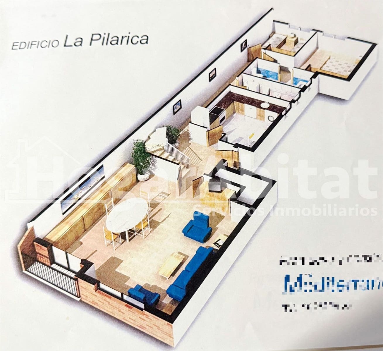 4 slaapkamer Penthouse te koop in Gandia met garage - € 380.000 (Ref: 9379069)