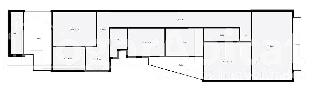4 sypialnia Mieszkanie na sprzedaż w Miasto Walencja - 345 000 € (Ref: 9379073)