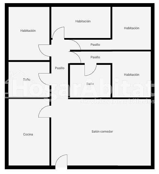 4 bedroom Flat for sale in Castello de la Plana with garage - € 225,000 (Ref: 9379089)
