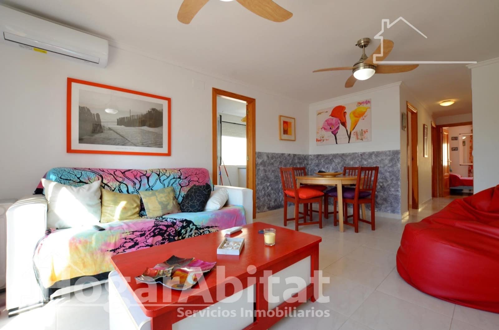 3 chambre Appartement à vendre à Oliva avec garage - 225 000 € (Ref: 9379092)