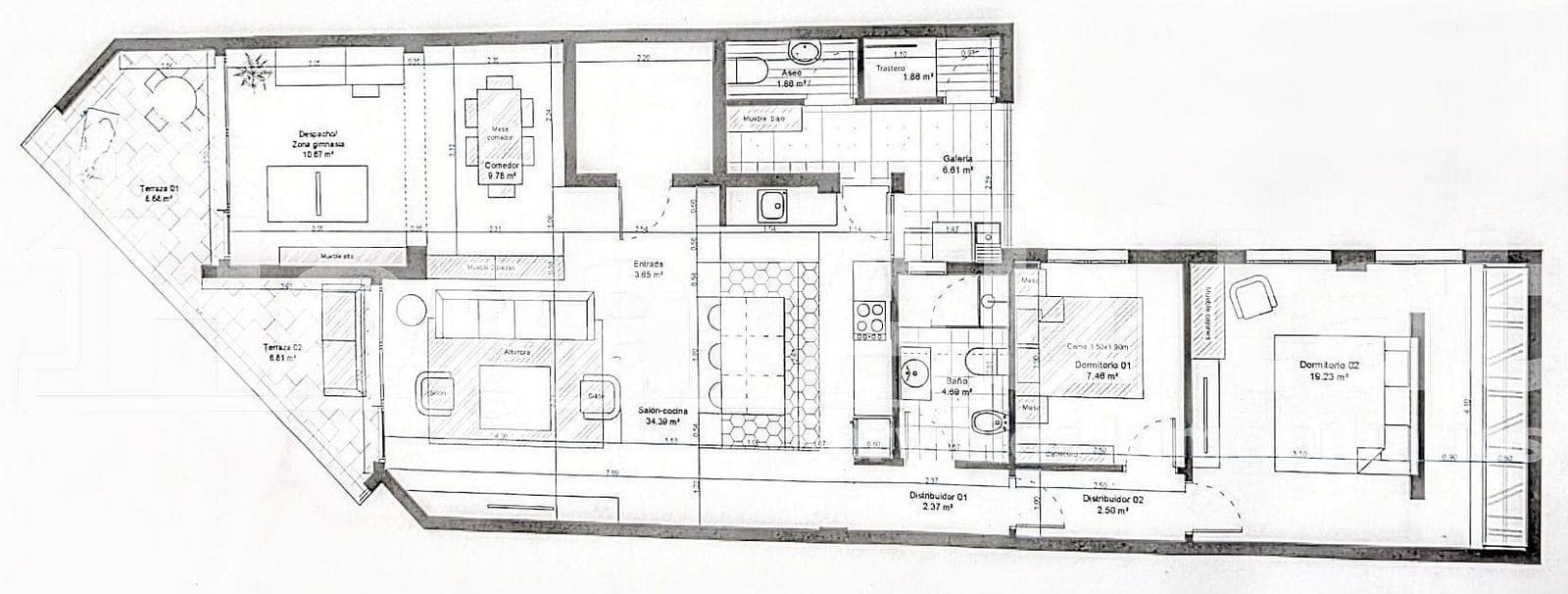 2 bedroom Flat for sale in Alicante / Alacant city - € 239,000 (Ref: 9385656)