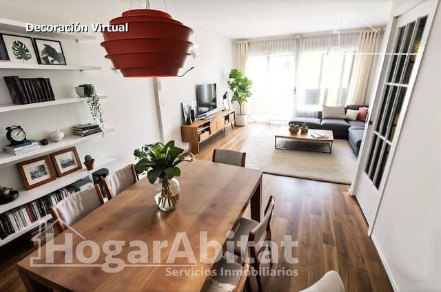 4 soveværelse Lejlighed til salg i Malilla, Valencia by - € 385.000 (Ref: 9385661)