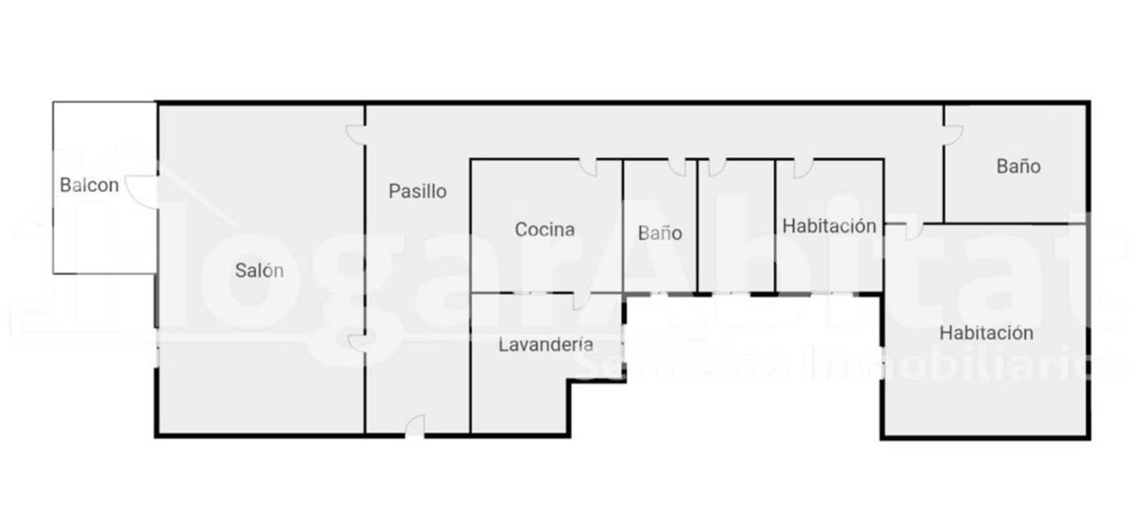 4 sovrum Lägenhet till salu i Oliva - 128 000 € (Ref: 9385662)