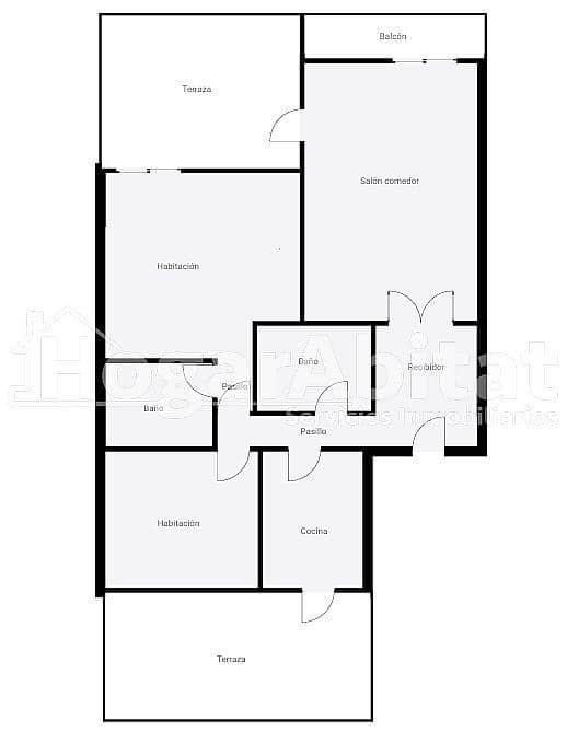 2 bedroom Flat for sale in Castello de la Plana with garage - € 230,000 (Ref: 9387967)