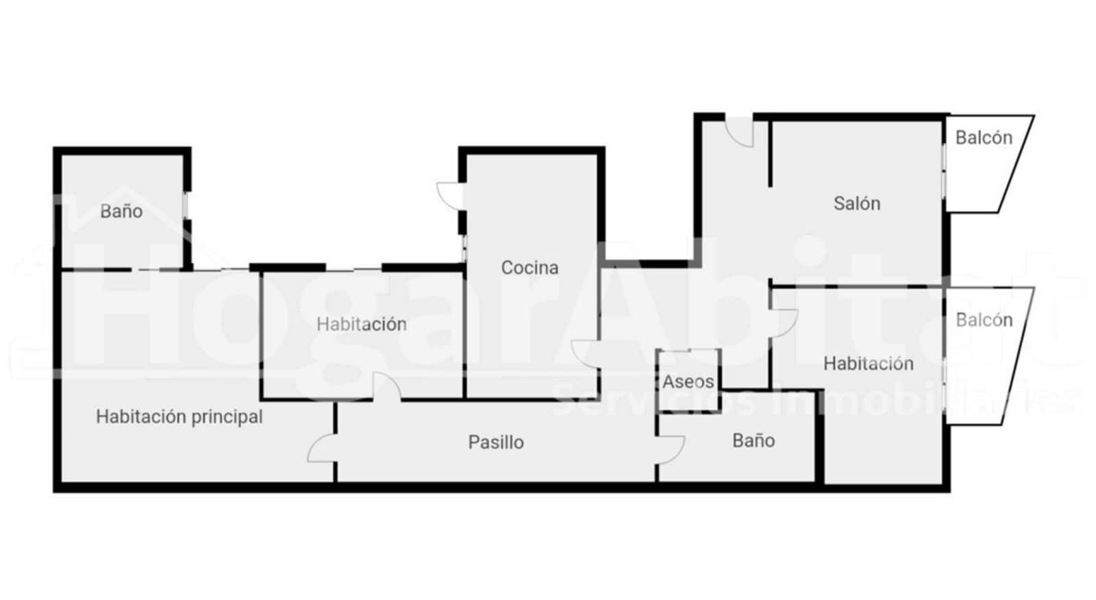 3 camera da letto Appartamento in vendita in Oliva - 185.000 € (Rif: 9387977)