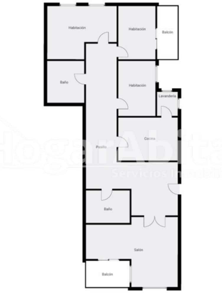 3 camera da letto Appartamento in vendita in Alicante citta - 690.000 € (Rif: 9396059)
