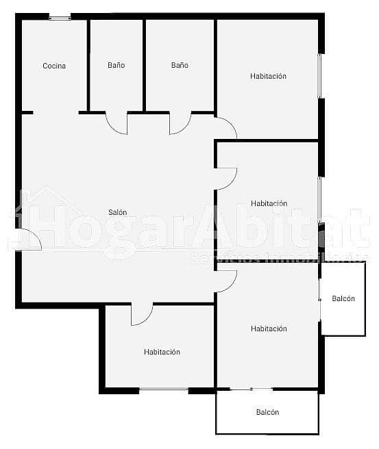 Piso de 4 habitaciones en Alicante / Alacant ciudad en venta - 325.000 € (Ref: 9401132)