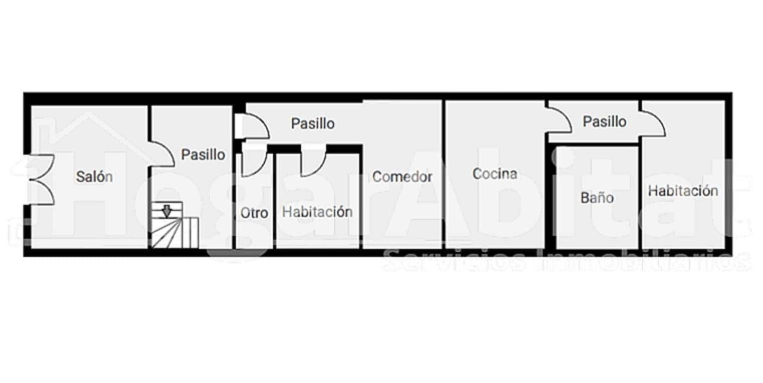 7 makuuhuone Omakotitalo myytävänä paikassa Castello de la Plana - 150 000 € (Ref: 9401143)