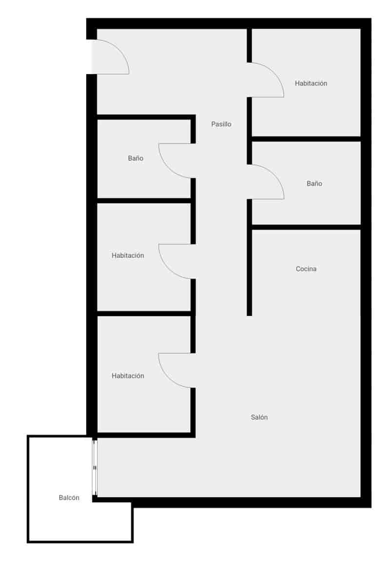 3 makuuhuone Asunto myytävänä paikassa Gandia mukana uima-altaan 
autotalli - 320 000 € (Ref: 9406904)
