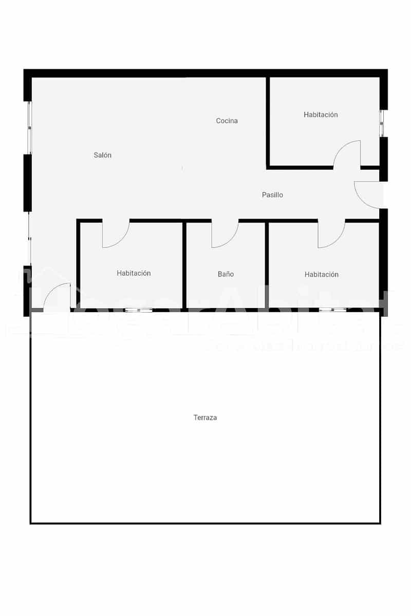 3 soverom Penthouse til salgs i Piles med garasje - € 205 000 (Ref: 9411019)