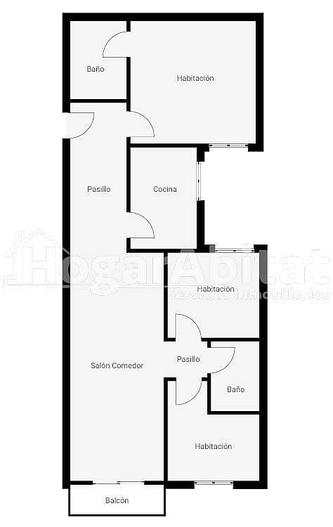 3 slaapkamer Flat te koop in Torrent met garage - € 185.000 (Ref: 9411023)