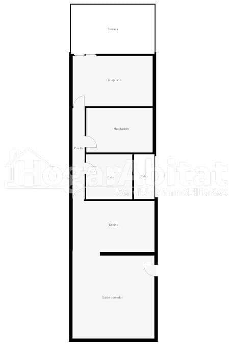 2 bedroom Flat for sale in Castello de la Plana - € 130,000 (Ref: 9411040)