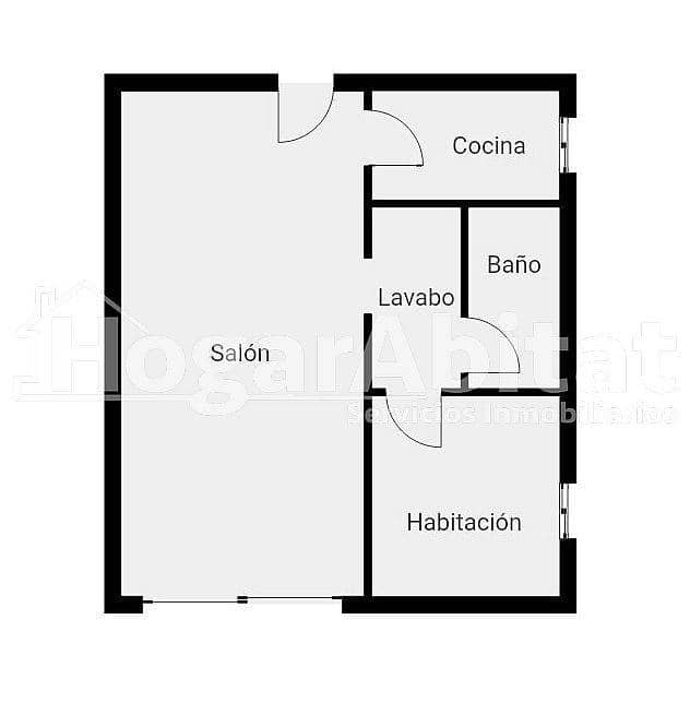 1 bedroom Flat for sale in Bellreguard with garage - € 135,000 (Ref: 9414168)