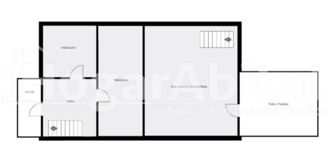 4 chambre Maison de Ville à vendre à Les Alqueries / Alquerias del Nino Perdido avec garage - 99 900 € (Ref: 9419959)