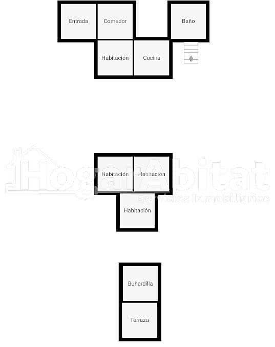 4 camera da letto Casa in vendita in Vila-real - 110.000 € (Rif: 9419967)