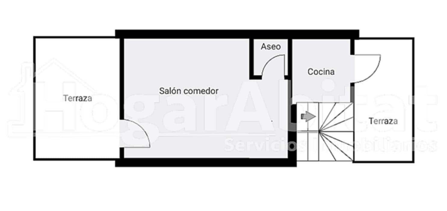 4 sovrum Radhus till salu i Chilches med pool garage - 425 000 € (Ref: 9422507)