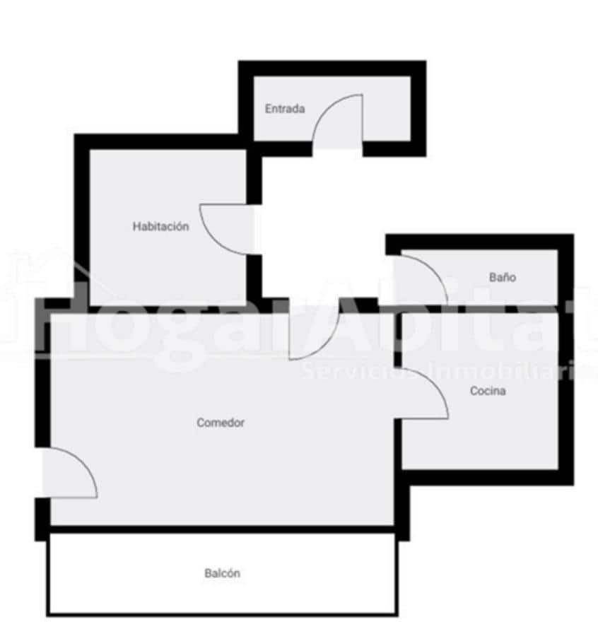 1 soverom Leilighet til salgs i L'Alcora med garasje - € 89 000 (Ref: 9422509)