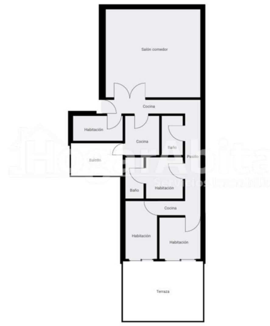 4 slaapkamer Flat te koop in Nules met garage - € 135.000 (Ref: 9422512)