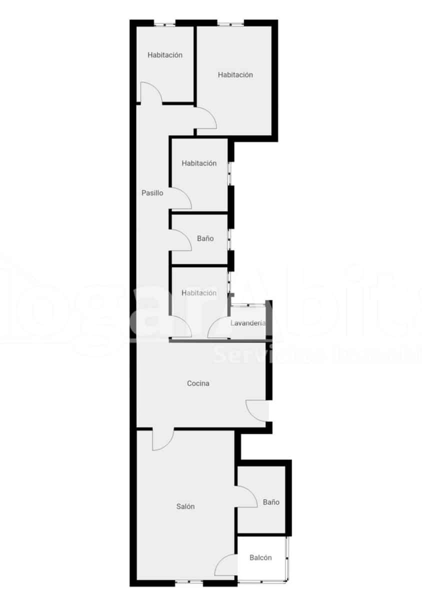 5 soverom Leilighet til salgs i Tavernes de la Valldigna - € 125 000 (Ref: 9422528)